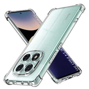 TPU gel ovitek Techsuit "Shockproof" za Xiaomi Redmi Note 14 Pro 5G / Poco X7 - clear