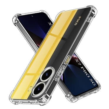 TPU gel ovitek Techsuit "Shockproof" za Xiaomi Poco X7 Pro - clear