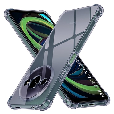 TPU gel ovitek Techsuit "Shockproof" za Xiaomi Redmi A3 - smoke black