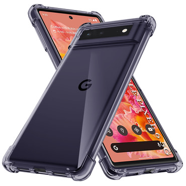 TPU gel ovitek Techsuit "Shockproof" za Google Pixel 6 - smoke black