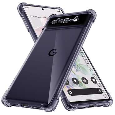 TPU gel ovitek Techsuit "Shockproof" za Google Pixel 6 Pro - smoke black
