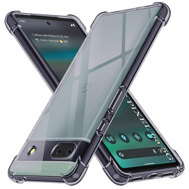 TPU gel ovitek Techsuit "Shockproof" za Google Pixel 6a - smoke black