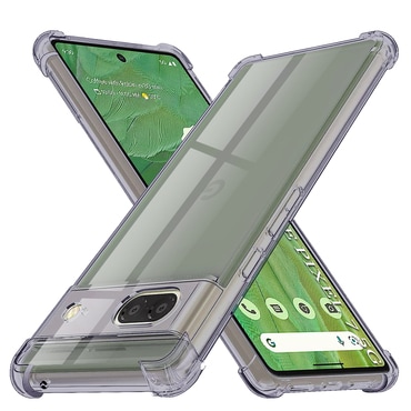 TPU gel ovitek Techsuit "Shockproof" za Google Pixel 7 - smoke black