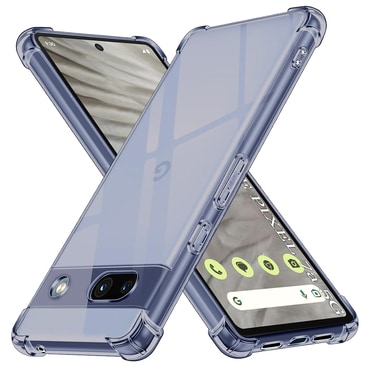 TPU gel ovitek Techsuit "Shockproof" za Google Pixel 7a - smoke black