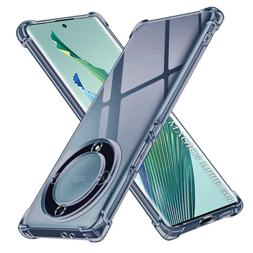 TPU gel ovitek Techsuit "Shockproof" za Honor Magic5 Lite 5G - smoke black