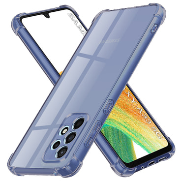 TPU gel ovitek Techsuit "Shockproof" za Samsung Galaxy A33 5G - smoke black