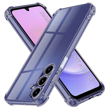 TPU gel ovitek Techsuit "Shockproof" za Samsung Galaxy A15 - smoke black