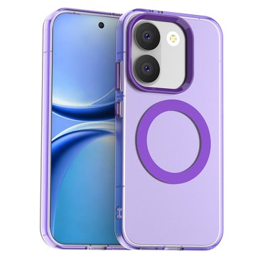 Hibridni ovitek Techsuit "CandyCase MagSafe" za Xiaomi Poco X8 Pro - purple