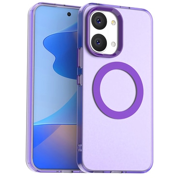 Hibridni ovitek Techsuit "CandyCase MagSafe" za Xiaomi Poco X8 Pro Max - purple