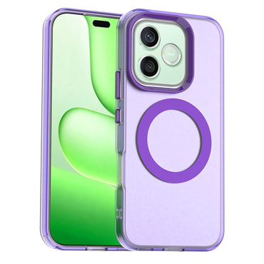 Hibridni ovitek Techsuit "CandyCase MagSafe" za Honor 600 Lite - purple