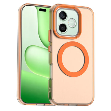 Hibridni ovitek Techsuit "CandyCase MagSafe" za Honor 600 Lite - orange