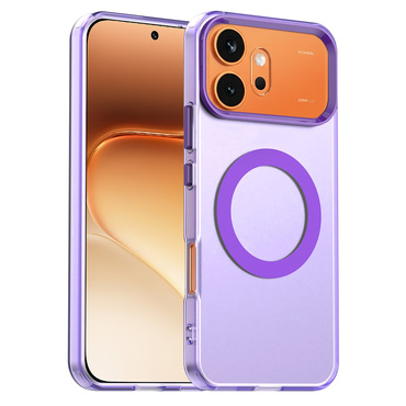 Hibridni ovitek Techsuit "CandyCase MagSafe" za Honor 600 / 600 Pro - purple