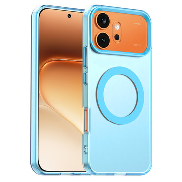 Hibridni ovitek Techsuit "CandyCase MagSafe" za Honor 600 / 600 Pro - blue
