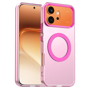 Hibridni ovitek Techsuit "CandyCase MagSafe" za Honor 600 / 600 Pro - pink