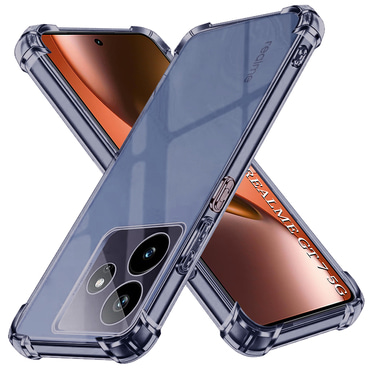 TPU gel ovitek Techsuit "Shockproof" za Realme GT 7 - smoke black