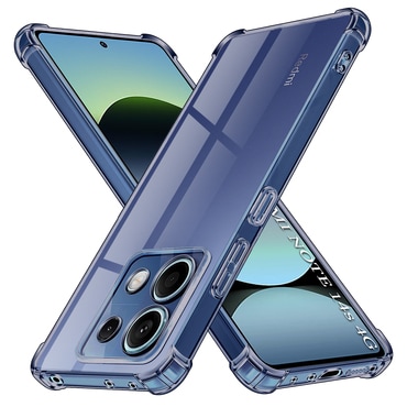 TPU gel ovitek Techsuit "Shockproof" za Xiaomi Redmi Note 14S - smoke black