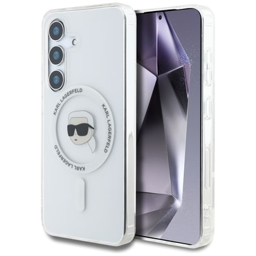 Ovitek Karl Lagerfeld "IML MagSafe" za Samsung Galaxy S25 - karl"s heads