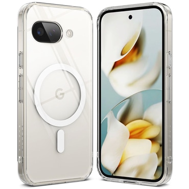 Ovitek Ringke "Fusion Magnetic" za Google Pixel 9a - clear