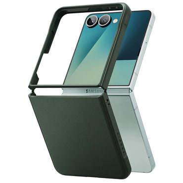 Ovitek Ringke "Onyx" za Samsung Galaxy Z Flip7 - dark green