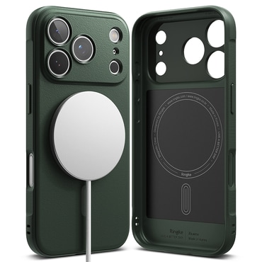 Ovitek Ringke "Onyx Magnetic" za iPhone 17 Pro Max - dark green