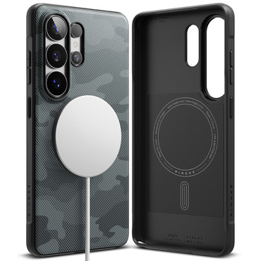 Ovitek Ringke "Onyx Magnetic" za Samsung Galaxy S26 Ultra - camo black