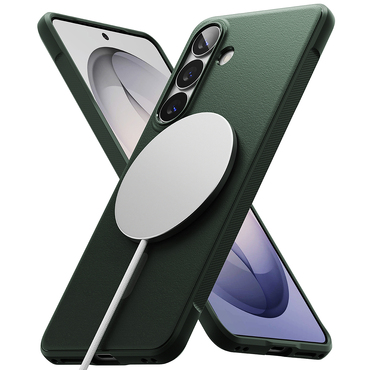 Ovitek Ringke "Onyx Magnetic" za Samsung Galaxy S26 - dark green