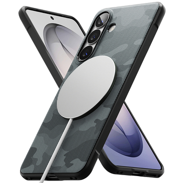 Ovitek Ringke "Onyx Magnetic" za Samsung Galaxy S26 - camo black