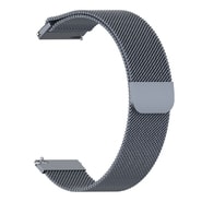 Univerzalen kovinski pas Techsuit "W009" 18mm za pametne ure - moder