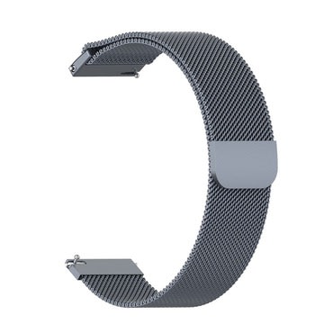 Univerzalen kovinski pas Techsuit "W009" 22mm za pametne ure - moder