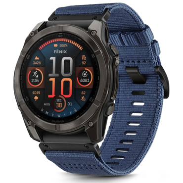 Univerzalen pas Techsuit "W070" 22mm za pametne ure - moder