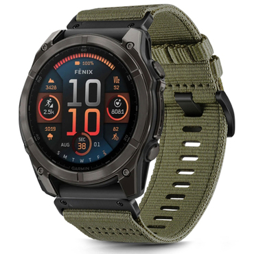 Univerzalen pas Techsuit "W070" 22mm za pametne ure - zelen