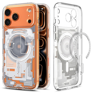 Ovitek Spigen "Ultra Hybrid Mag" za iPhone 17 Pro Max - zero one white