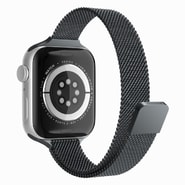 Kovinski pas Techsuit "W034" za Apple Watch (42mm / 44mm / 45mm / 46mm / 49mm) - črn