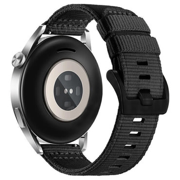 Univerzalen pas Techsuit "W070" 22mm za pametne ure - črn