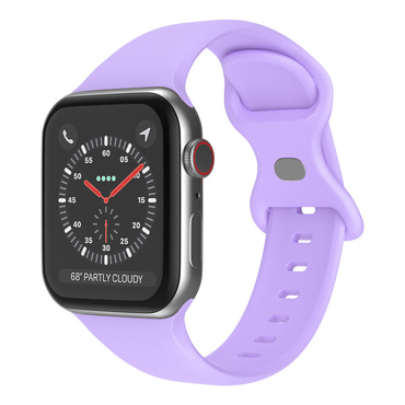 Silikonski pas Techsuit "W031" za Apple Watch (42mm / 44mm / 45mm / 46mm / 49mm) - vijoličen