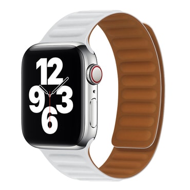 Silikonski pas Techsuit "W035" za Apple Watch (42mm / 44mm / 45mm / 46mm / 49mm) - bel