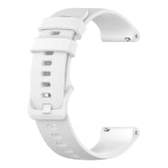 Univerzalen silikonski pas Techsuit "W006" 18mm za pametne ure - bel
