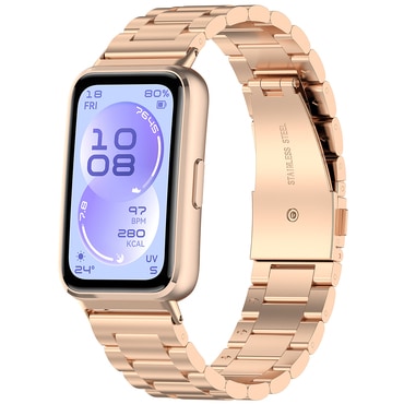 Silikonski pas Techsuit "W010" za Huawei Band 11 / Band 11 Pro - roza