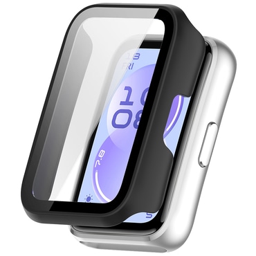 Ovitek z zaščito zaslona Techsuit "Defense360 Pro" za Huawei Band 11 - črn