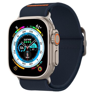 Najlonski pas Spigen "Fit Lite Ultra" za Apple Watch (42 / 44 / 45 / 46 / 49mm) - navy