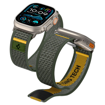 Pas Spigen "Athlex Air" za Apple Watch (44 / 45 / 46 / 49mm) - active green