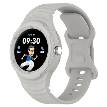 Silikonski pas Techsuit "W066" za Google Pixel Watch / Watch 2 / Watch 3 41mm / Watch 4 41mm - siv