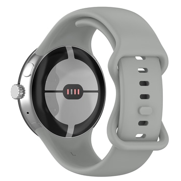 Silikonski pas Techsuit "W031" za Google Pixel Watch 3 45mm - siv