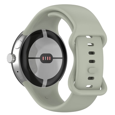 Silikonski pas Techsuit "W031" za Google Pixel Watch / Watch 2 / Watch 3 41mm / Watch 4 41mm - sveto zelen