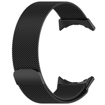 Silikonski pas Techsuit "W009" za Google Pixel Watch 4 45mm - črn