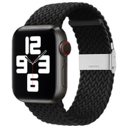 Najlonski pas Techsuit "W032" za Apple Watch (42 / 44 / 45 / 46 / 49mm) - črn