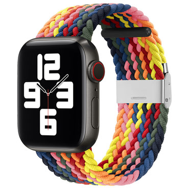 Najlonski pas Techsuit "W032" za Apple Watch (42 / 44 / 45 / 46 / 49mm) - colorful