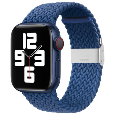 Najlonski pas Techsuit "W032" za Apple Watch (42 / 44 / 45 / 46 / 49mm) - moder