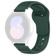 Univerzalen silikonski pas Techsuit "W050" 20mm za pametne ure - zelen