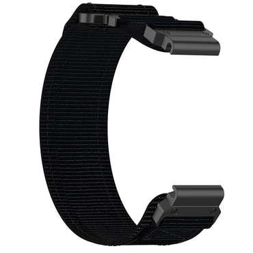 Univerzalen pas Techsuit QuickFit "W057" 22mm za pametne ure - črn
